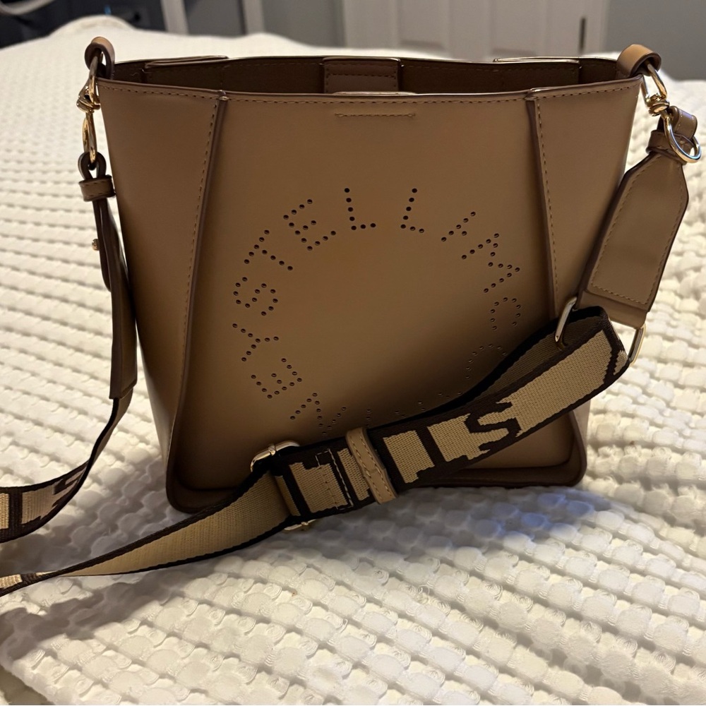 Designer Tan Shoulder Bag